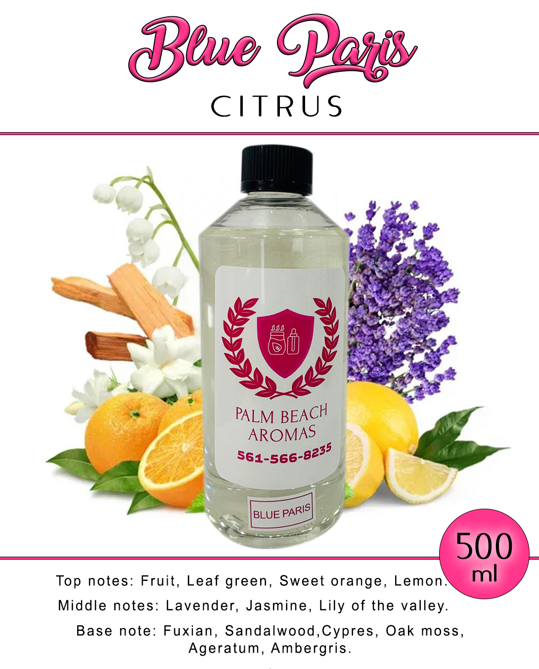 BLUE PARIS INTENCE SCENT