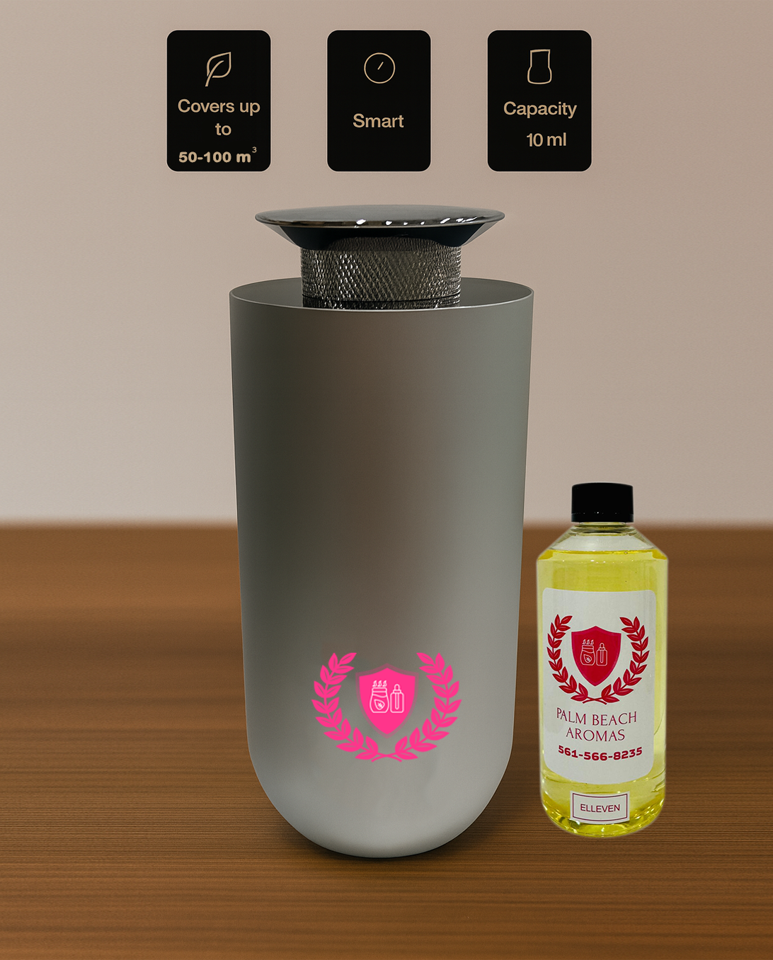 Car Aroma Diffuser + 1 Aroma 50 ml