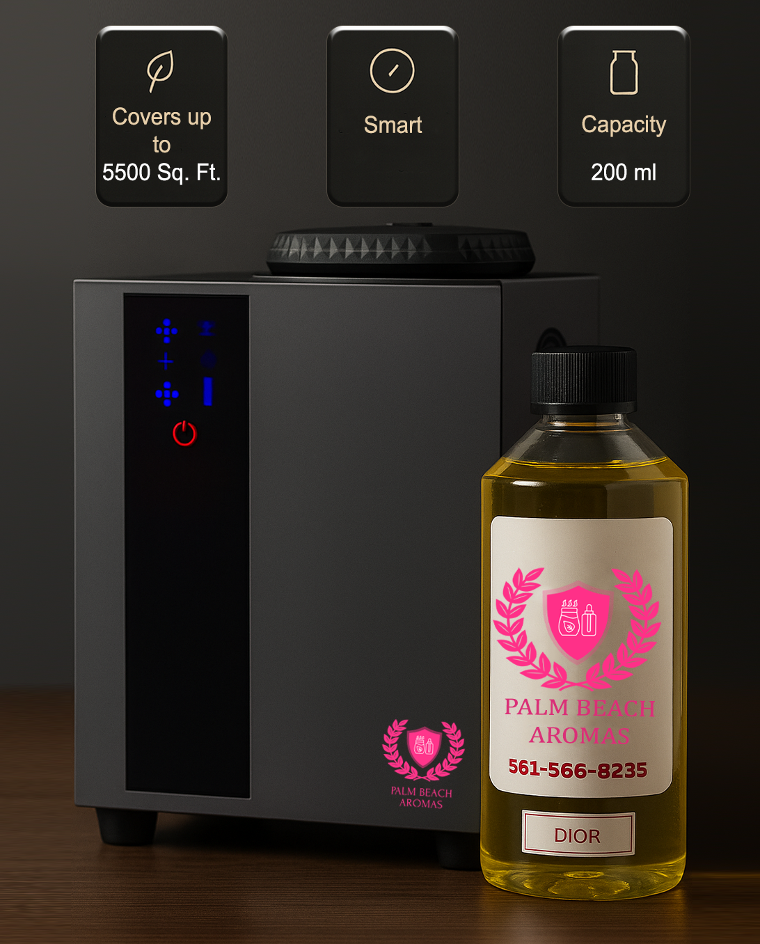 Smart Aroma Diffuser  + 1 Aroma 500ml