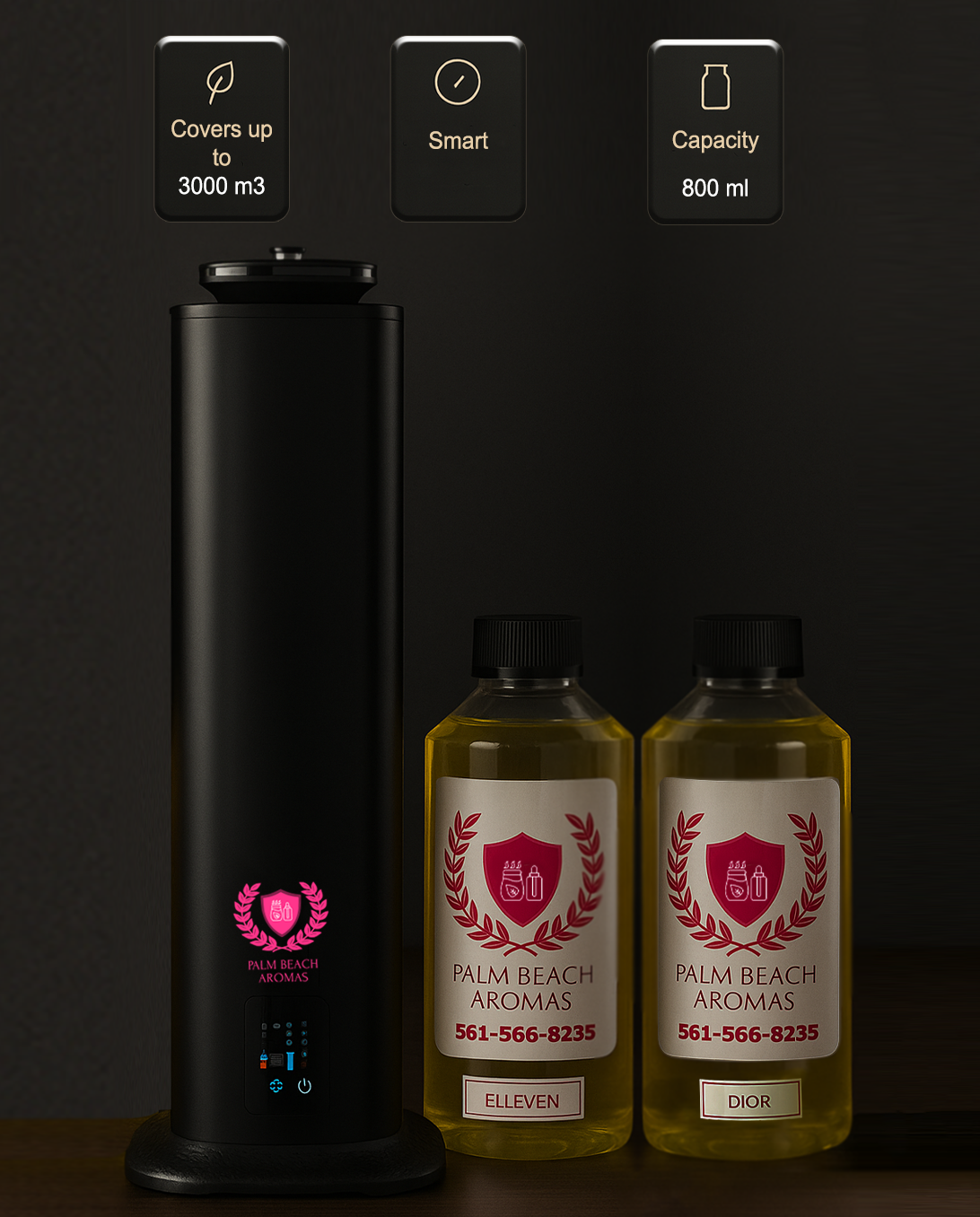 Smart Tower Diffuser + 2 Aromas 500ml