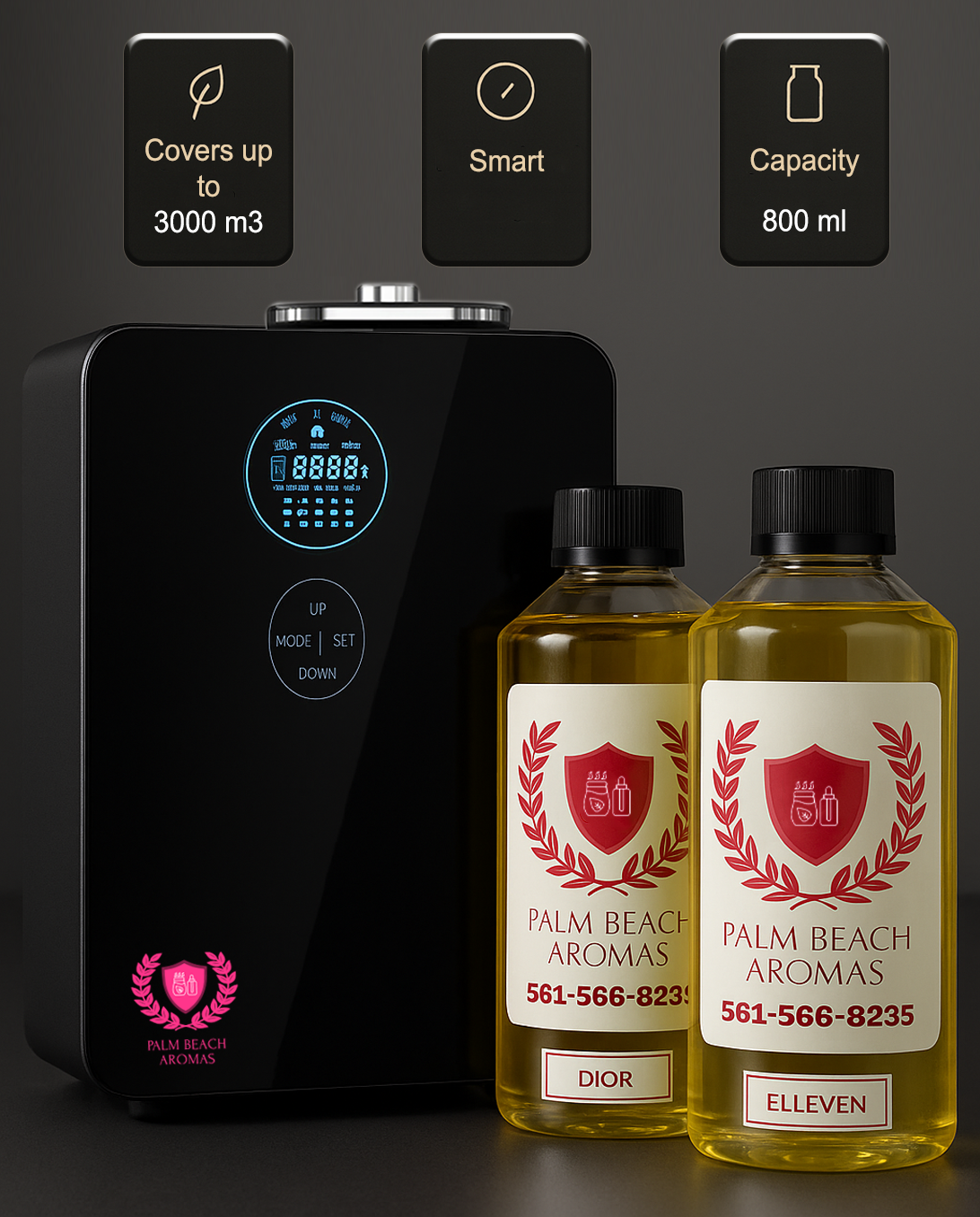 Smart Aroma Diffuser + 2 Aromas 500ml